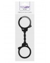 Menottes silicone stretchy - noir