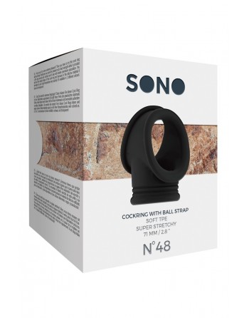 Cockring avec Ball Strap SONO 48