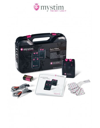 Malette électro-stimulation Pure Vibes 3 fonctions - Mystim