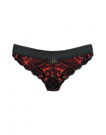 String rouge et noir  V-10048 - Axami