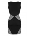 Robe noire V-9279 - Axami
