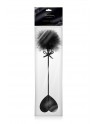 Tapette coeur avec pompon noir - Sweet Caress